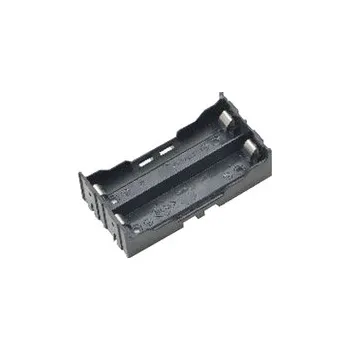 Držák baterie Pouzdro baterie, článku 2x 18650 do plošného spoje