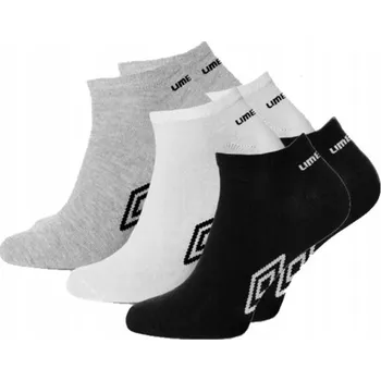 Pánská móda Ponožky Umbro Trainer Liner, vícebarevné, velikost 35-38