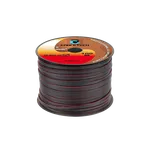 CABLETECH Reproduktorový kabel 2x 1,0mm černý CU(100m)