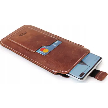 Pouzdro na mobilní telefon Kožené Pouzdro LURESKO s posuvným obal pro iPhone 16E 16 12 13 14 15 / Pro