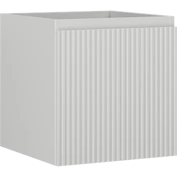 Koupelnový nábytek Mexen Rivel koupelnová skříňka podumyvadlová 45 cm, 1 zásuvka, vroubkovaná , šedá matná - 91A20-04547-1-BF62 Koupelnové skříňky