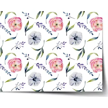 Plakát Sablio Plakát Letní květy - 60x40 cm