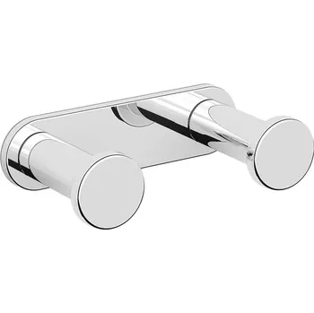 Držák na ručník Langberger Lesina Věšák dvojháček, kulatý, chrom, 2128032A