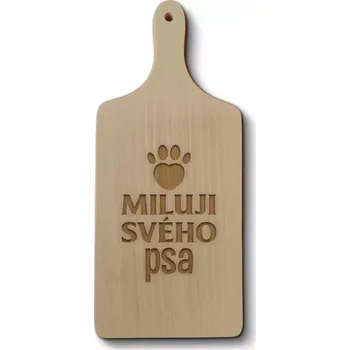 Kuchyňské prkénko Sablio Prkénko Miluji svého psa