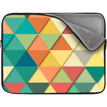 pouzdro na notebook Sablio Obal na notebook Trojúhelníky - 17"