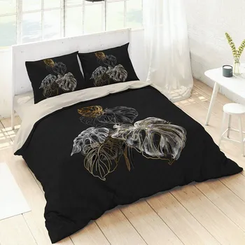 Povlečení Blancheporte Povlečení s potiskem Ginkgo listů, bavlna Velikost: povlak na přikrývku 140x200 cm