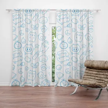 Závěs Sablio Závěs Kreslení: 2ks 140x250cm