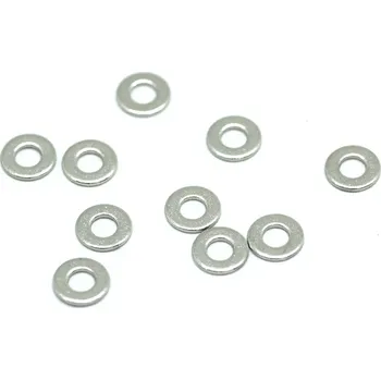 RC náhradní díl SWORKz ocelové podložky M2.6x6xT0.5mm, 10 ks.