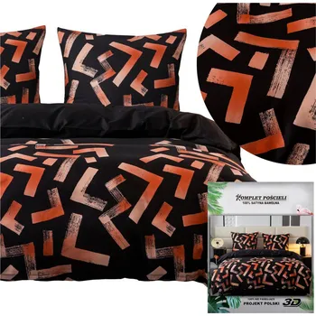 Povlečení Povlečení MARIA 2 povlečení 70x80 komplet 200x220 3 Č. saténová oboustranná sada