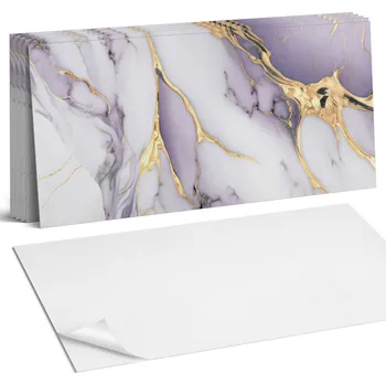 Obraz Sada vinylových PVC dlaždic Abstraktní žilkovaný vzor 6 Ks 60x30 cm