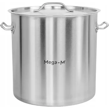 Hrnec Hrnec hrnec Mega-M nerezová ocel 50 l 40 cm s poklicí