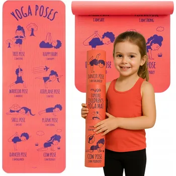 podložka na cvičení Dětská Podložka na jógu myga - Pose 3mm
