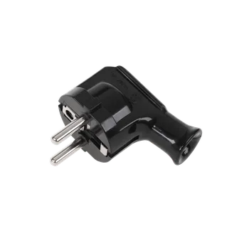 Elektrická zásuvka CABLETECH Síťová zástrčka černá WT35-2