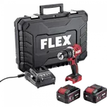 FLEX 534914 2x 5,0 Ah + nabíječka + kufr