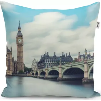 Polštář Sablio Polštář Londýn Bridge - 40x40 cm