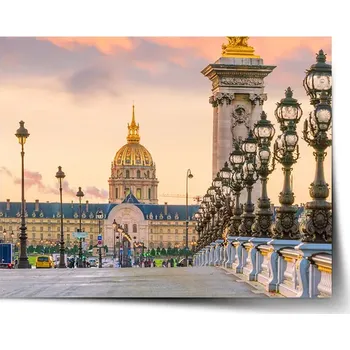 Plakát Sablio Plakát Paříž Elysejský palác - 60x40 cm