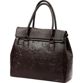 Kabelka Dámská kabelka Luka 20-054 DOLLARO tmavě hnědá + doprava zdarma