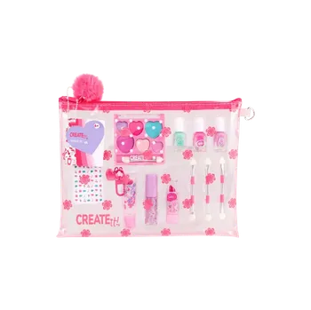 dětské šminky a malovátka dětská sada make-upu v taštičce create it!