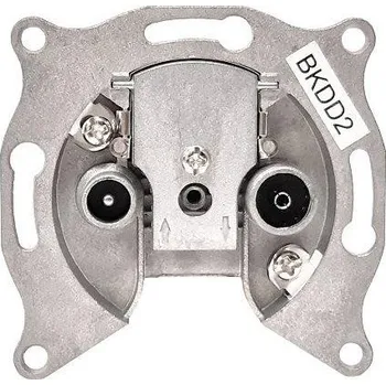 Elektrická zásuvka Zásuvka TV+R FD 2-10 S průběžná