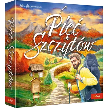 Desková hra Rodinná hra Pět vrcholů Horská turistika Trefl 02517