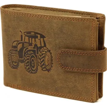 Peněženka Peněženka Nordee L895-TRACTOR - hnědá