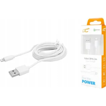 Datový kabel Kabel LTC USB - Apple Lightning 2 m bílý