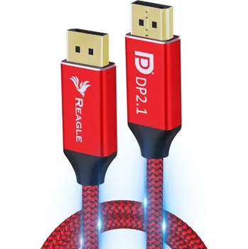 Video kabel KABEL DISPLAYPORT 2.1 DP 8K 120Hz 4K 320Hz 240Hz FREESYNC GSYNC 80Gbps 2M