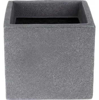 Květináč ProGarden betonový šedý Květináč 20 cm x 20 x 18 cm