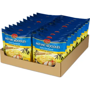 Asia Gold Instantní nudle – kuře 28x60g - VÝHODNÉ BALENÍ - originál z Německa