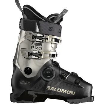 Sjezdové boty Salomon S/Pro Delta Boa 105 W Gw - Black/Light Bronze Met./Light Bronze Met. 23/23.5