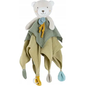 PLYŠOVÝ MAZLÍČEK PŘÍTULNÍČEK DEKA FEHN FEHNNATUR MEDVÍDEK