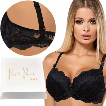 Podprsenka Push-up podprsenka Katia PariPari černá 80D