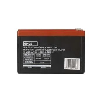 Záložní baterie Trakční Akumulátor AGM 12V/15Ah F6.3