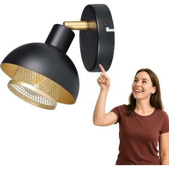 Nástěnné svítidlo Nástěnné svítidlo Italux černé E14 40 W