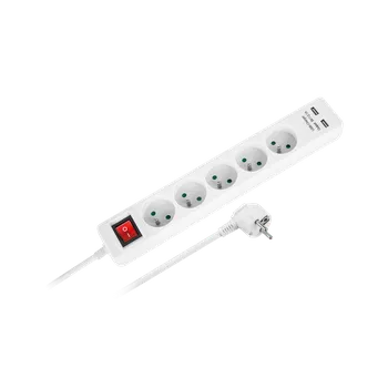 Prodlužovací kabel Rebel Prodlužovačka s vypínačem 5m URZ3203-5M