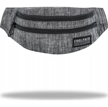 Ledvinka Dětská ledvinka CoolPack černá, odstíny šedé a stříbrná