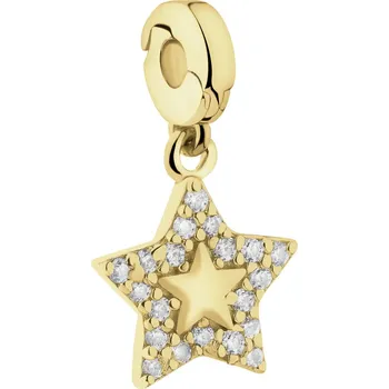 Přívěsek Pozlacený stříbrný přívěsek New Charms - astronaut - AP539-5939