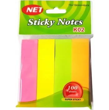 Samolepící bloček Indexové záložky Net 400 listů