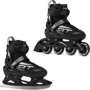 Kolečkové brusle RAVEN Kolečkové brusle 2v1 Raven Profession 31/35 ČERNÁ