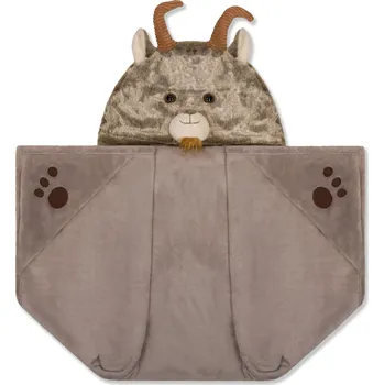 Dětská deka Hřejivá deka Cozy Noxxiez BL831 Kozel - s kapucí se zvířátkem a tlapkovými kapsami 0.63000 Kg ELEKTRO Sklad1 6904965 (0.63000 Kg ELEKTRO Sklad1 6904965)