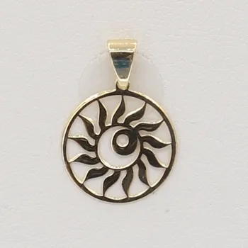 Přívěsek Zlatý přívěsek slunce 2726LOT (585/1000) 0.4 g