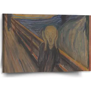 Obraz Sablio 120 x 80 cm Výkřik - Edvard Munch