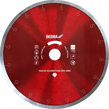 Řezný kotouč DEDRA Diamantový kotouč HRD GRES 230x25,4 H1066E