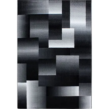 Koberec Breno Kusový koberec MIAMI 6560 Black, 200x290 cm, Šedá/Vícebarevné