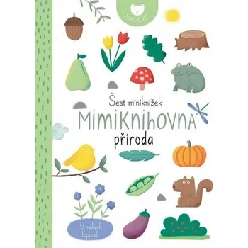 6 miniknížek - Mimiknihovna příroda neuveden