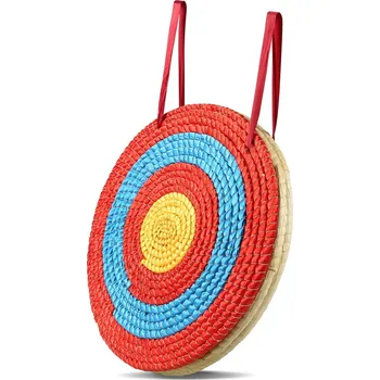 Lukostřelecký terč Vevor Terč na lukostřelbu, 3 vrstvy, 20", kulatý slaměný, ručně vyrobený