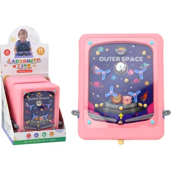 Desková hra Vesmírná arkádová hra Flipper Růžová deska