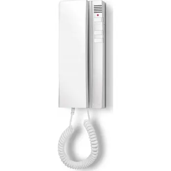 Digitální domovní telefon pro ELFON OPTIMA OP-U7, bílý, sluchátko, 3 tlačítka