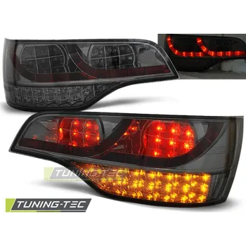 Zadní světlomet Tuning-Tec Zadní čirá LED světla Audi Q7 (2005 - 2009) - kouřové