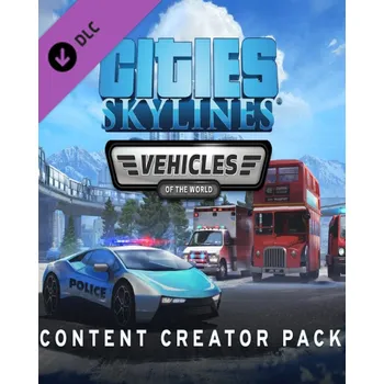 Počítačová hra ESD GAMES ESD Cities Skylines Content Creator Pack Vehicles ESD-8424